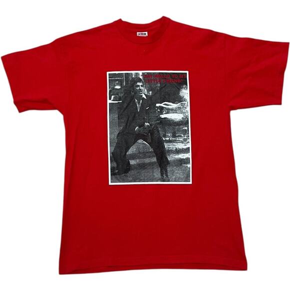 Scarface “Say Hello to My Little Friend” 90's Vintage T-shirt - Picture 1 of 3